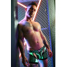 Breedwell Boxer Jock Dickmatized Noir-Vert neon